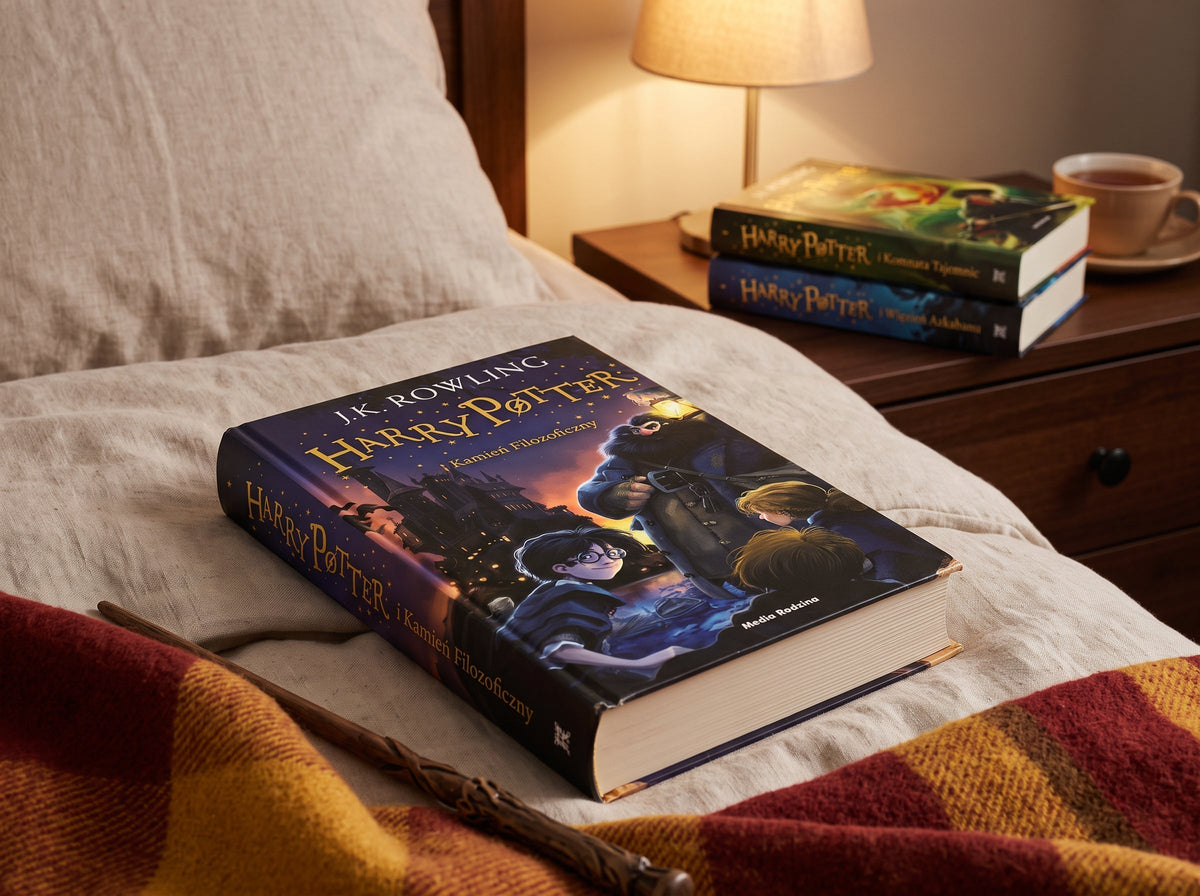 Kącik czytelniczy Pilla: J.K.Rowling - Cykl "Harry Potter"