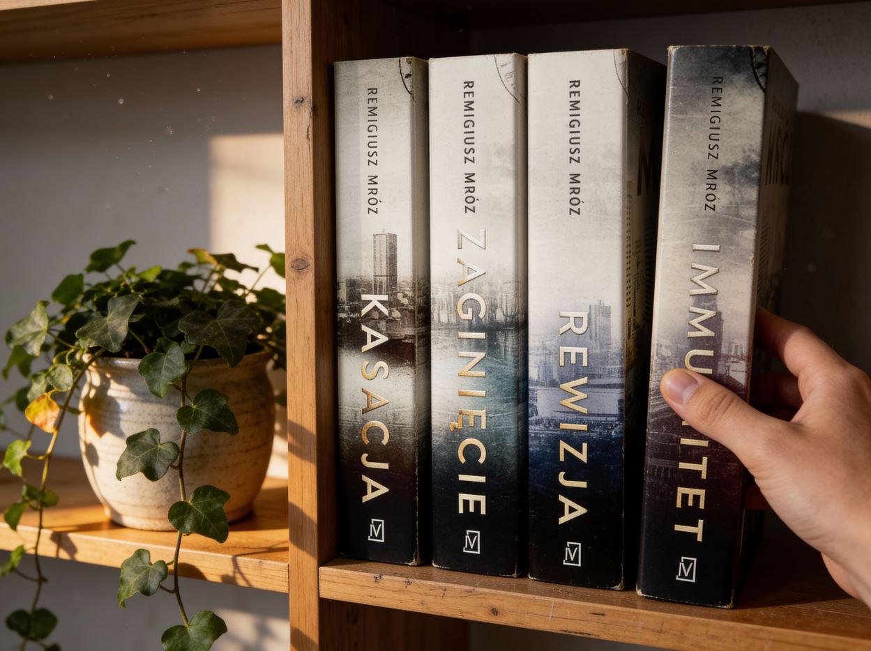 Kącik czytelniczy Pilla: Remigiusz Mróz - cykl "Joanna Chyłka"