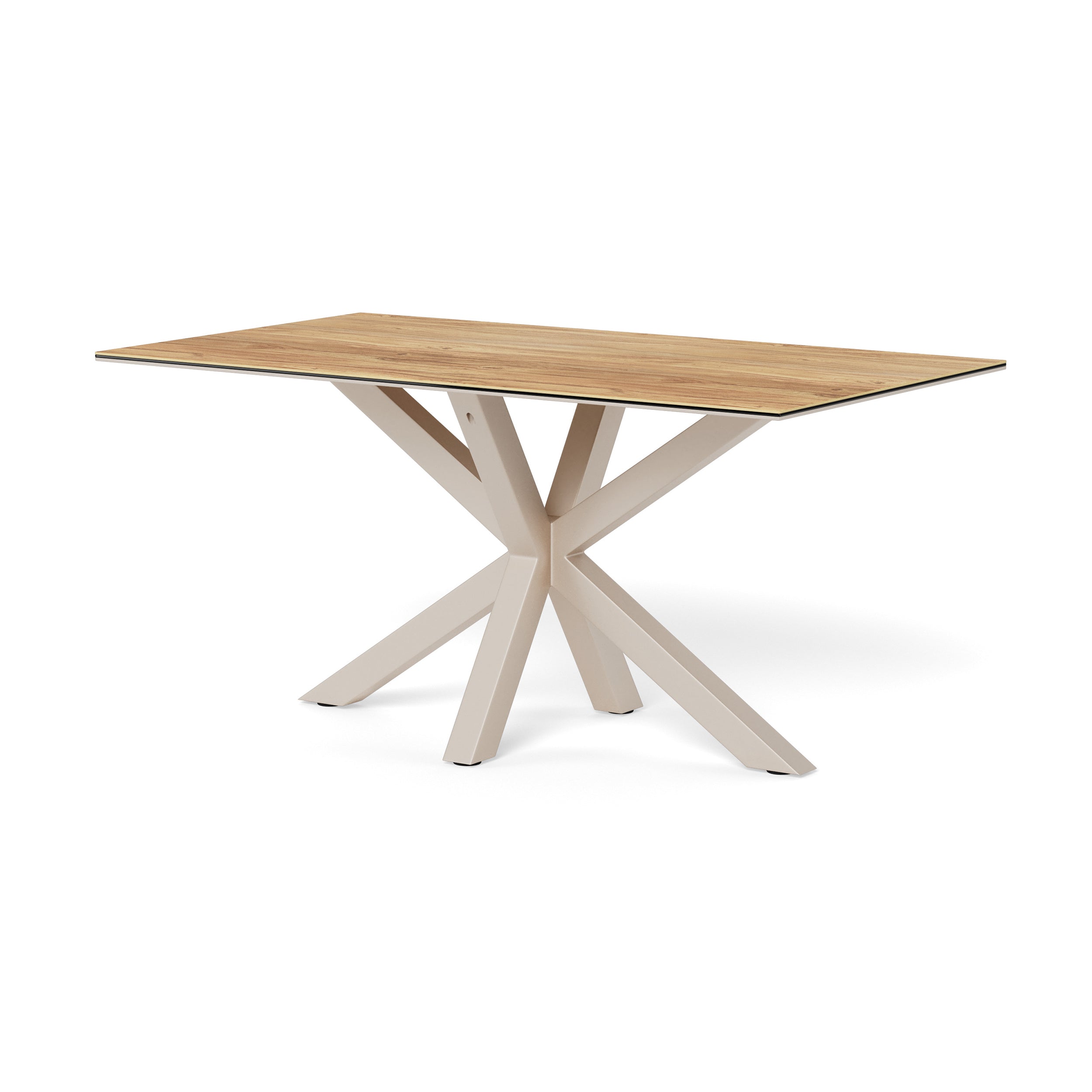 Stół do jadalni w stylu industrialnym | Oryss Classic Biały 160x76