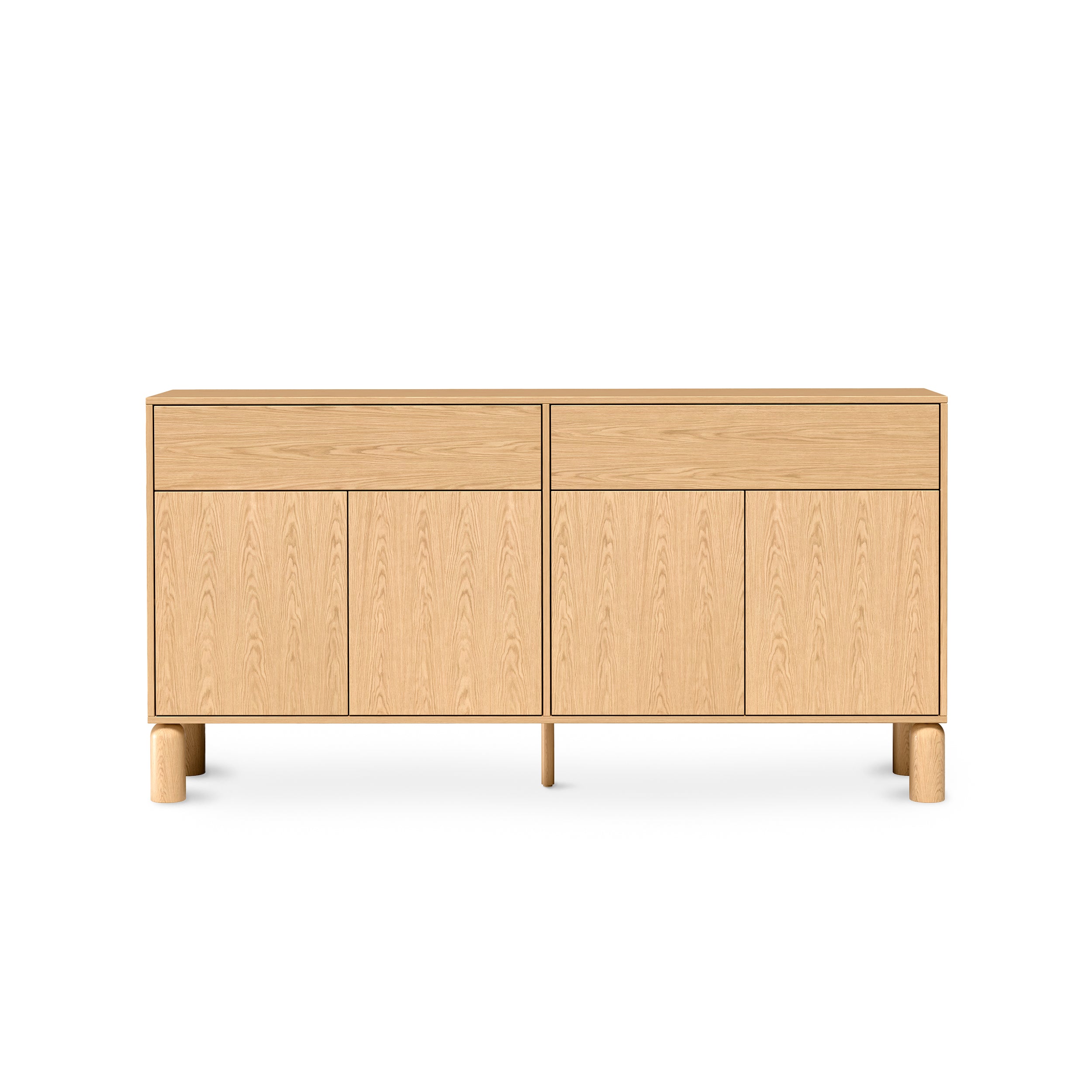 Komoda 4-drzwiowa 180x92 w stylu skandynawskim | FJORD
