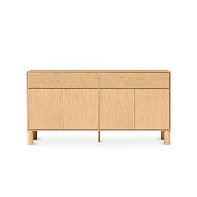 Komoda 4-drzwiowa 180x92 w stylu skandynawskim | FJORD