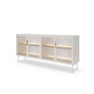 Komoda 181x83 z drzwiami w stylu eleganckim | Lummer Kaszmir