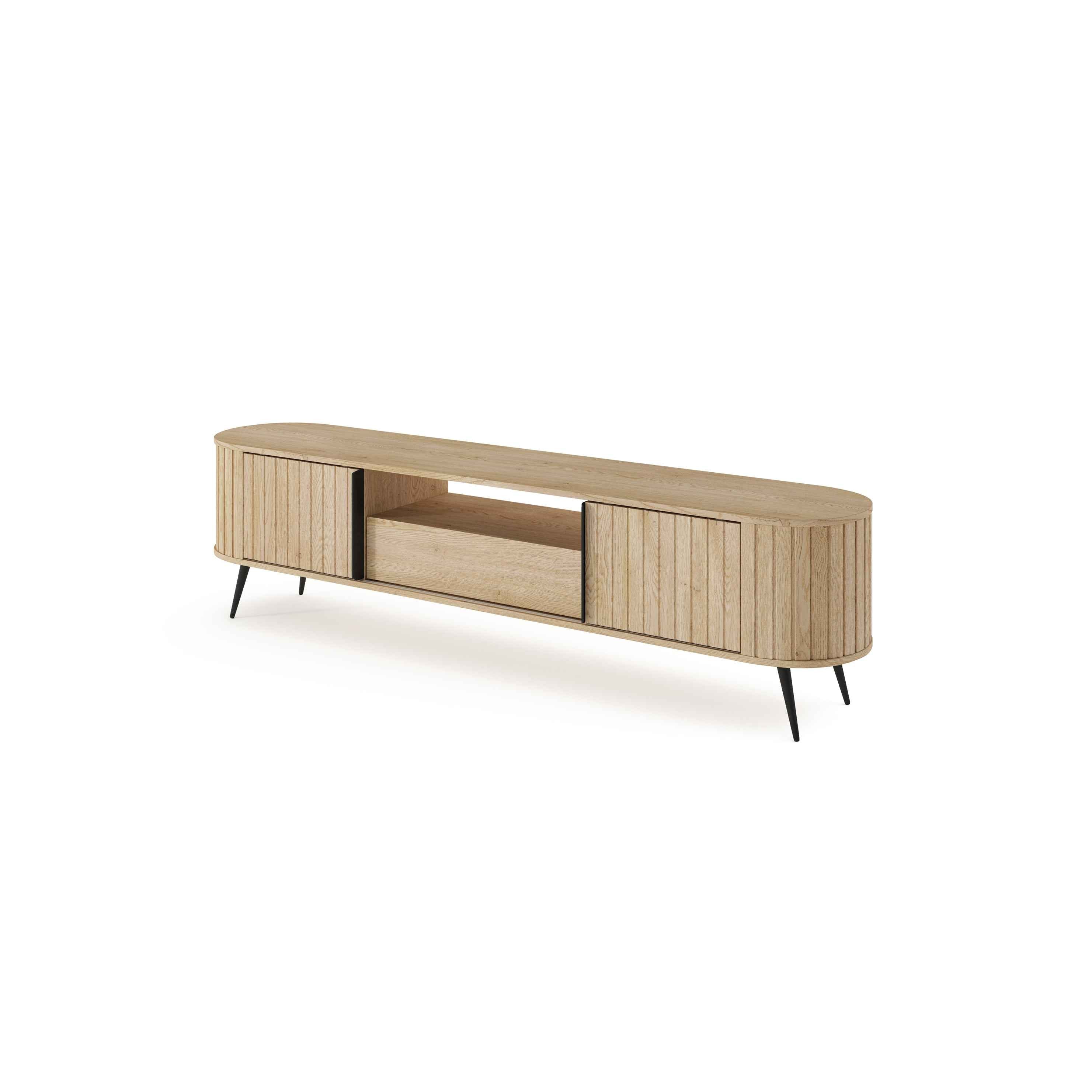 Szafka RTV 196x51 w stylu nowoczesnym | Llovia