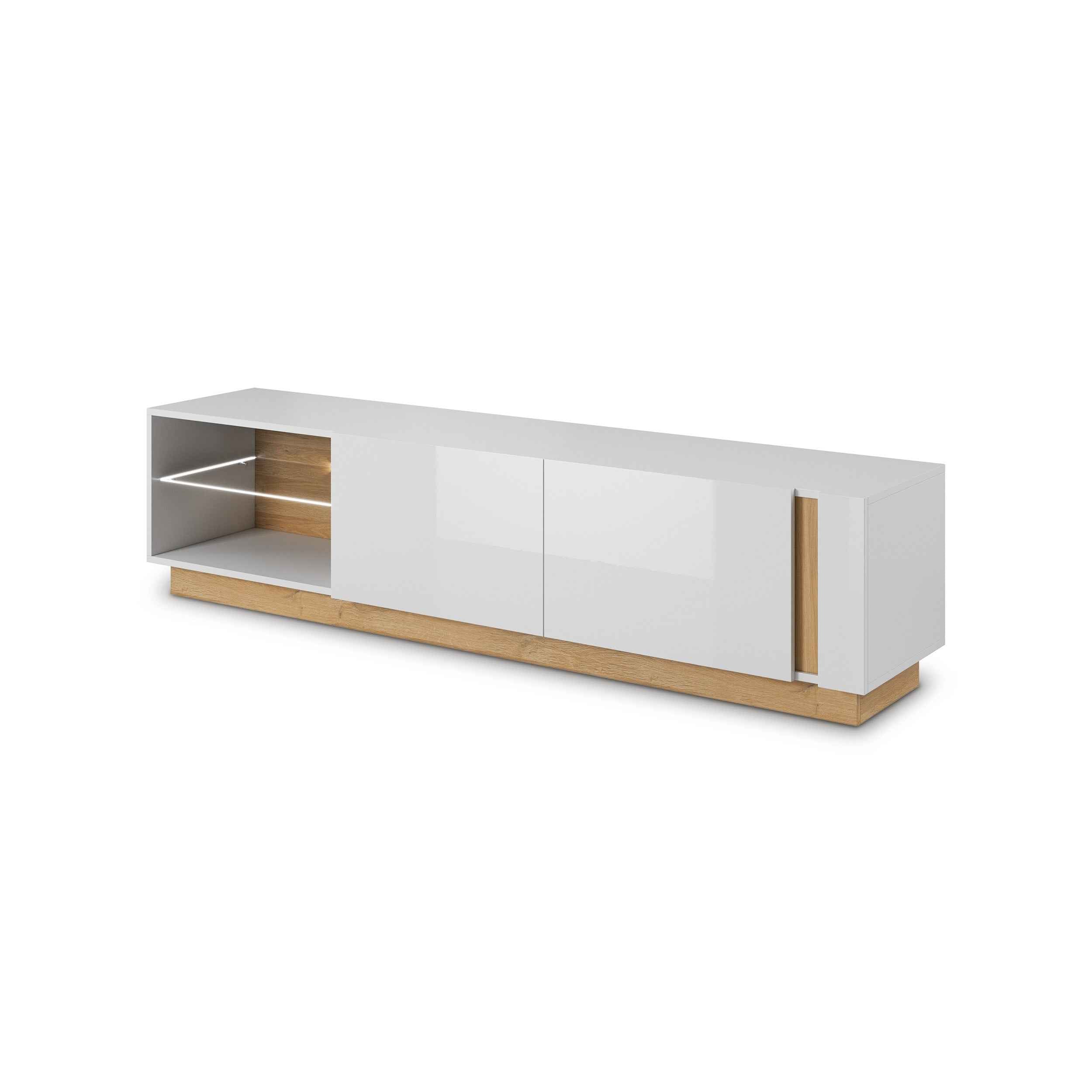 Szafka RTV 188x46 w stylu glamour | Armelia