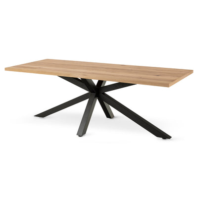 Stół do jadalni 220x76 w stylu industrialnym | Oryss Oak