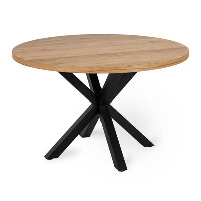 Okrągły stół 120x77 w stylu industrialny | Stela Classic
