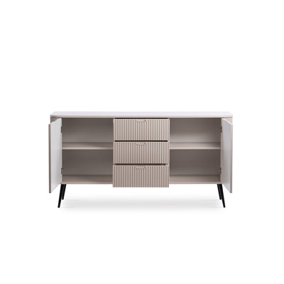Komoda z drzwiami i szufladami 168x87 w stylu nowoczesnym | Eva