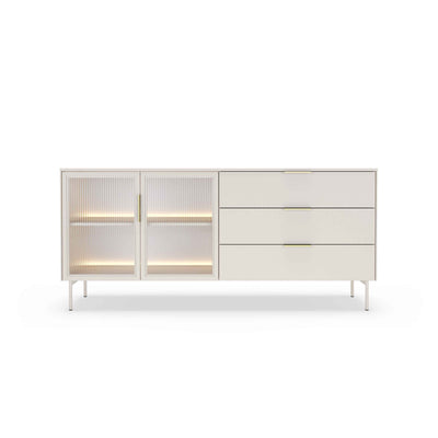 Komoda z drzwiami i szufladami 181x83 w stylu nowoczesnym | Lummer