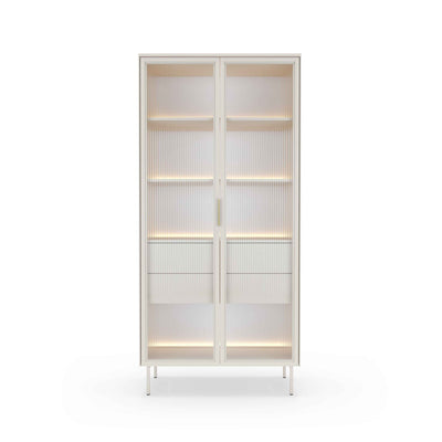 Witryna przeszklona 91x195 cm w stylu nowoczesnym | Lummer