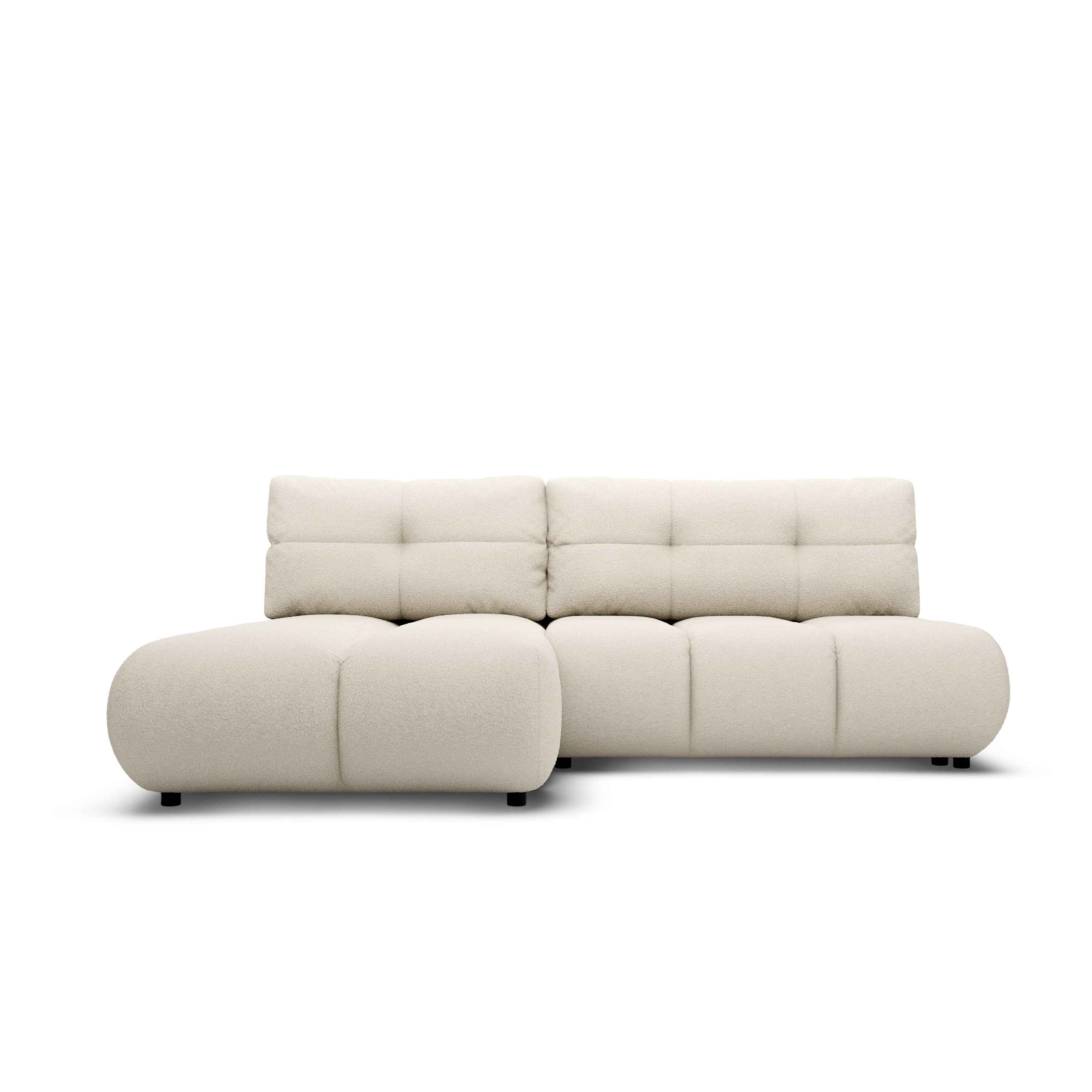 Narożnik z funkcją spania DL 230 cm w stylu nowoczesnym | Milorya