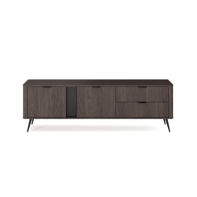 Szafka RTV 195x61 w stylu japandi | Velia
