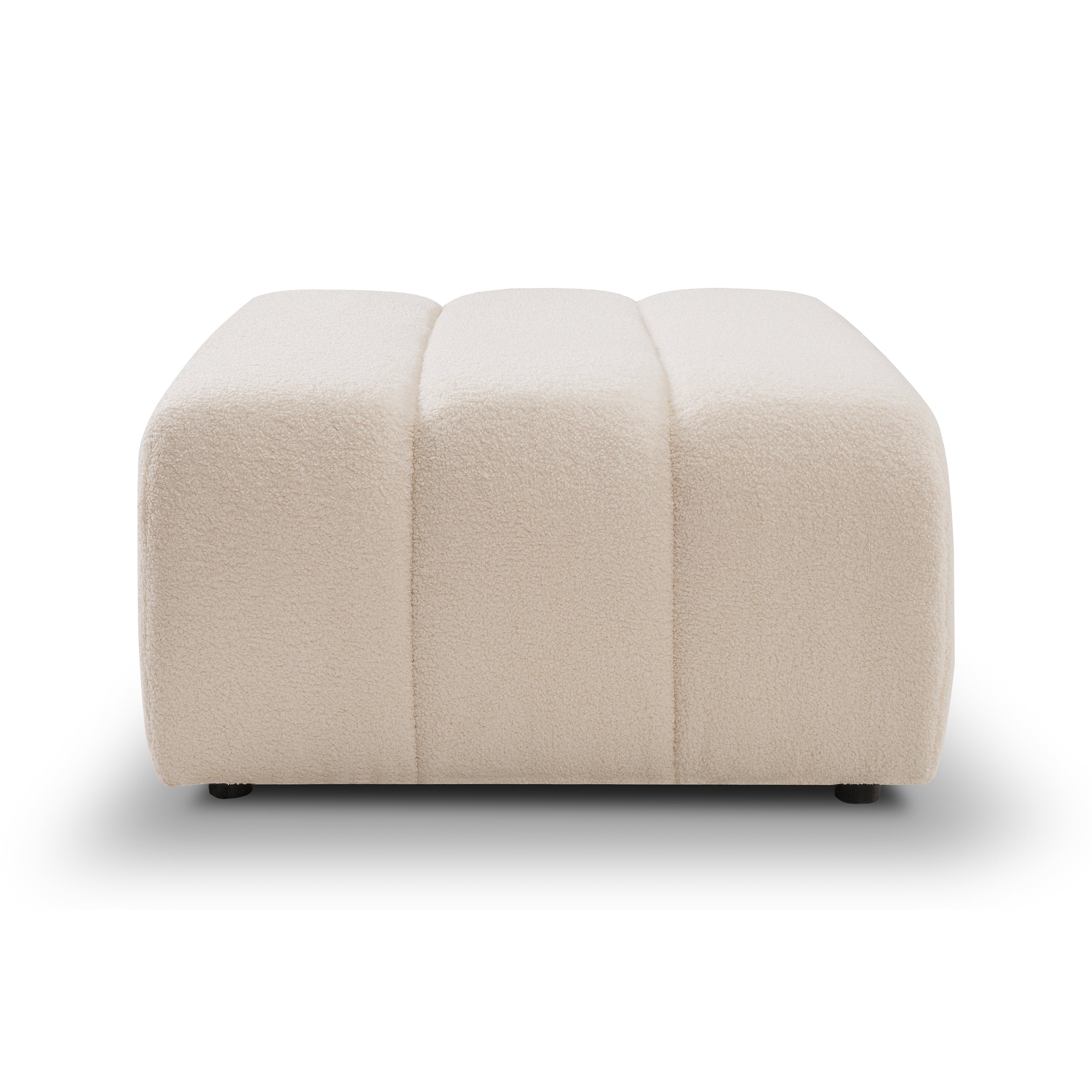 Pufa wypoczynkowa 82x41 cm w stylu organic modern | BALOA