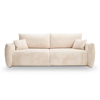 Sofa 3-osobowa z funkcją spania 145x200 z pojemnikiem w stylu nowoczesnym | ALLORO
