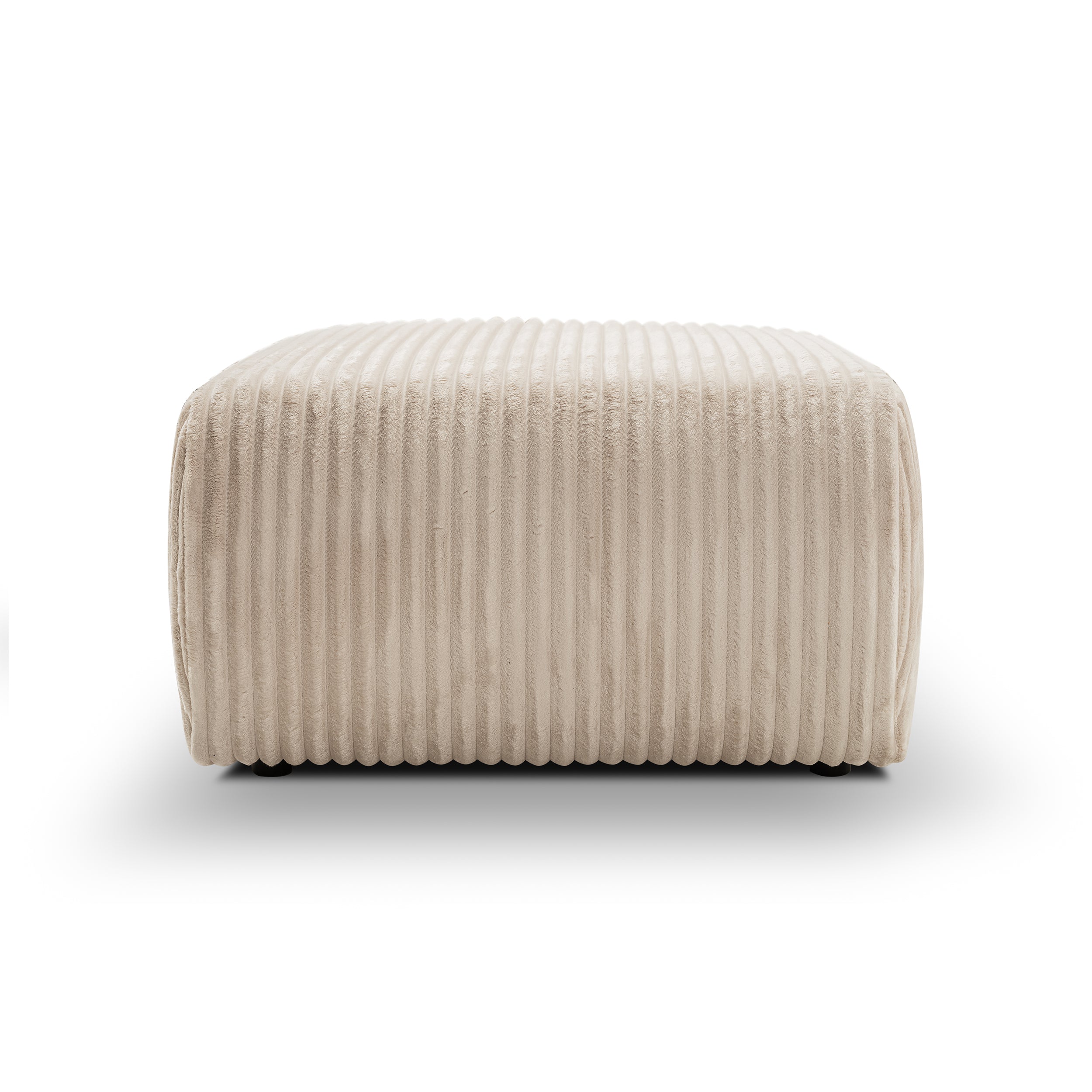 Pufa tapicerowana 82x41 w stylu vintage | ALLORO