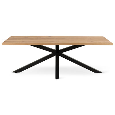 Stół do jadalni 220x76 w stylu industrialnym | Oryss Oak