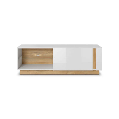 Szafka RTV 138x46 w stylu glamour | Armelia