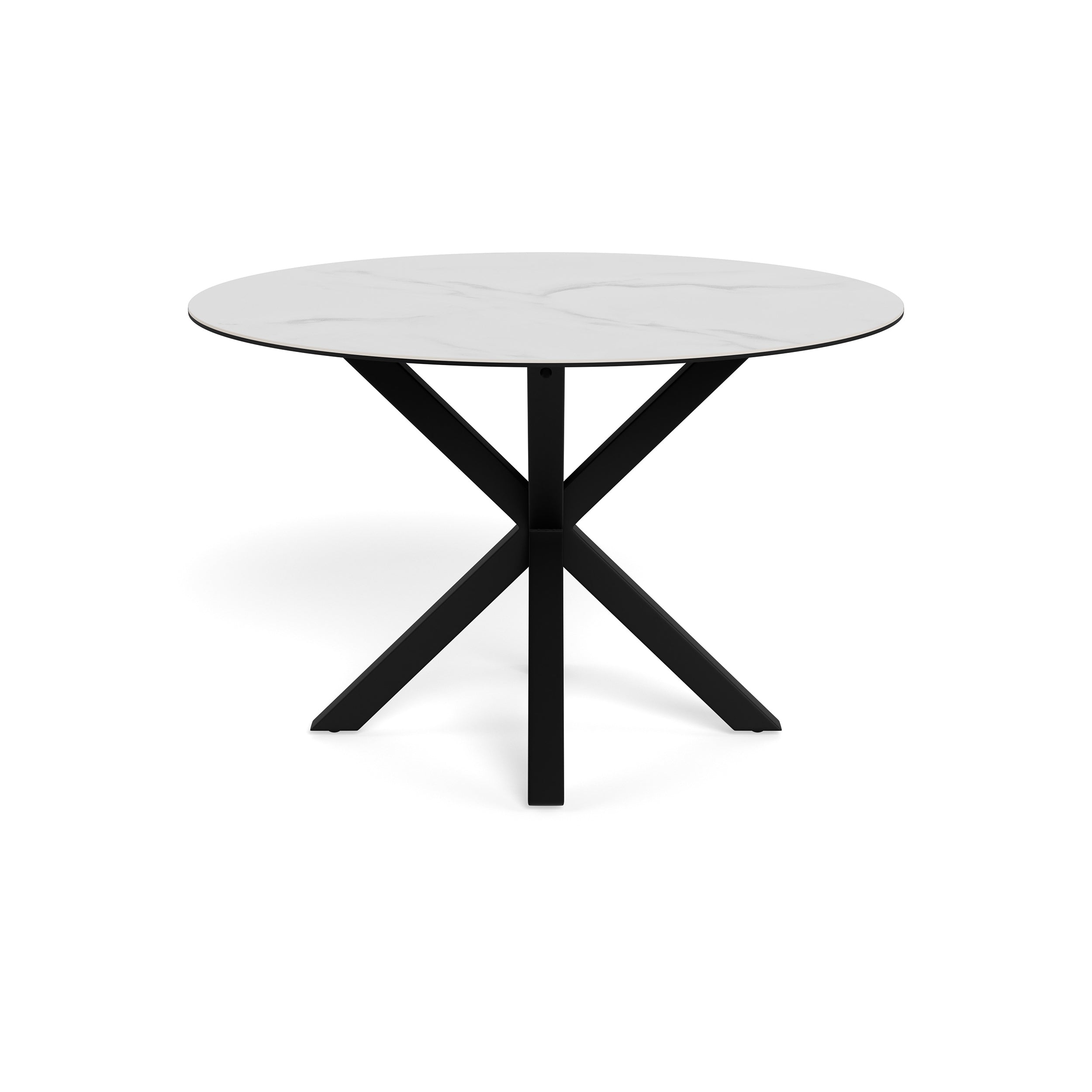 Okrągły stół do jadalni 119x76 w stylu nowoczesnym | Stela
