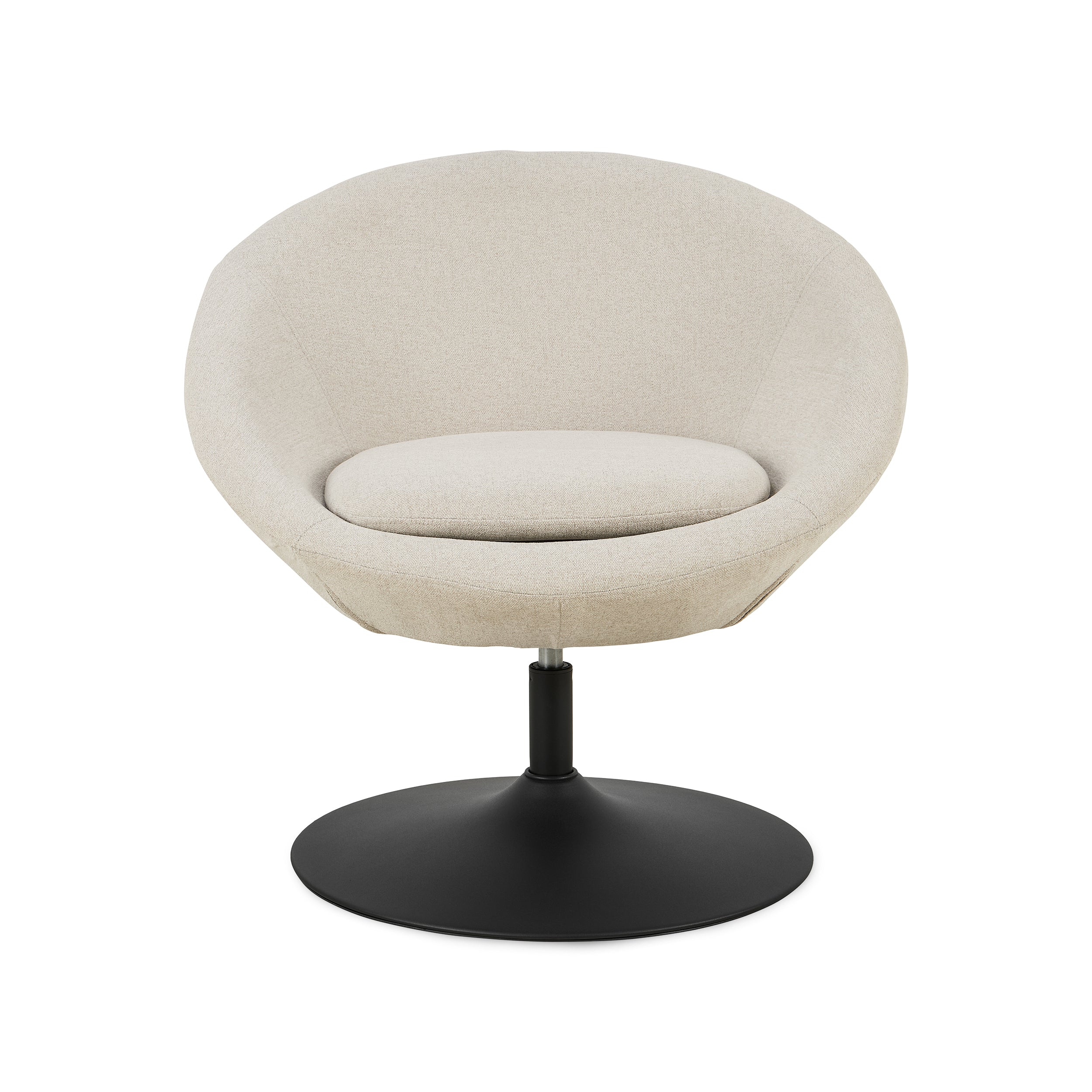 Fotel do relaksu obrotowy w stylu soft | Otulo