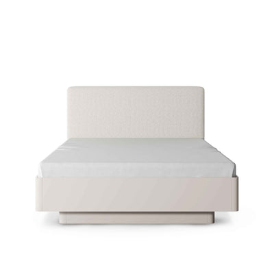 Łóżko tapicerowane z pojemnikiem 160x200 w stylu modern | Laanti