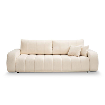 Sofa 3-osobowa z funkcją spania 144x200 w stylu skandynawskim | BALOA