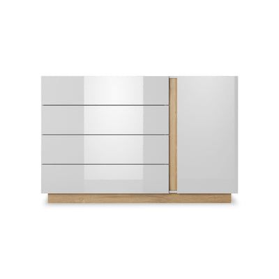 Komoda 138x91 w stylu minimalistycznym | Armelia