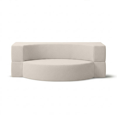 Sofa ogrodowa piankowa 200x100x70 cm w stylu japandi, tkanina outdoorowa Harris | Lunaria