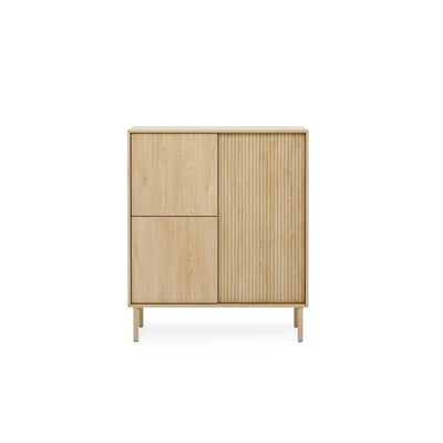 Komoda 3-drzwiowa 104x122 w stylu japandi | Viola