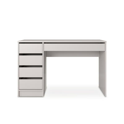 Biurko z szufladami 120x75 cm w stylu minimalistycznym | ADIA