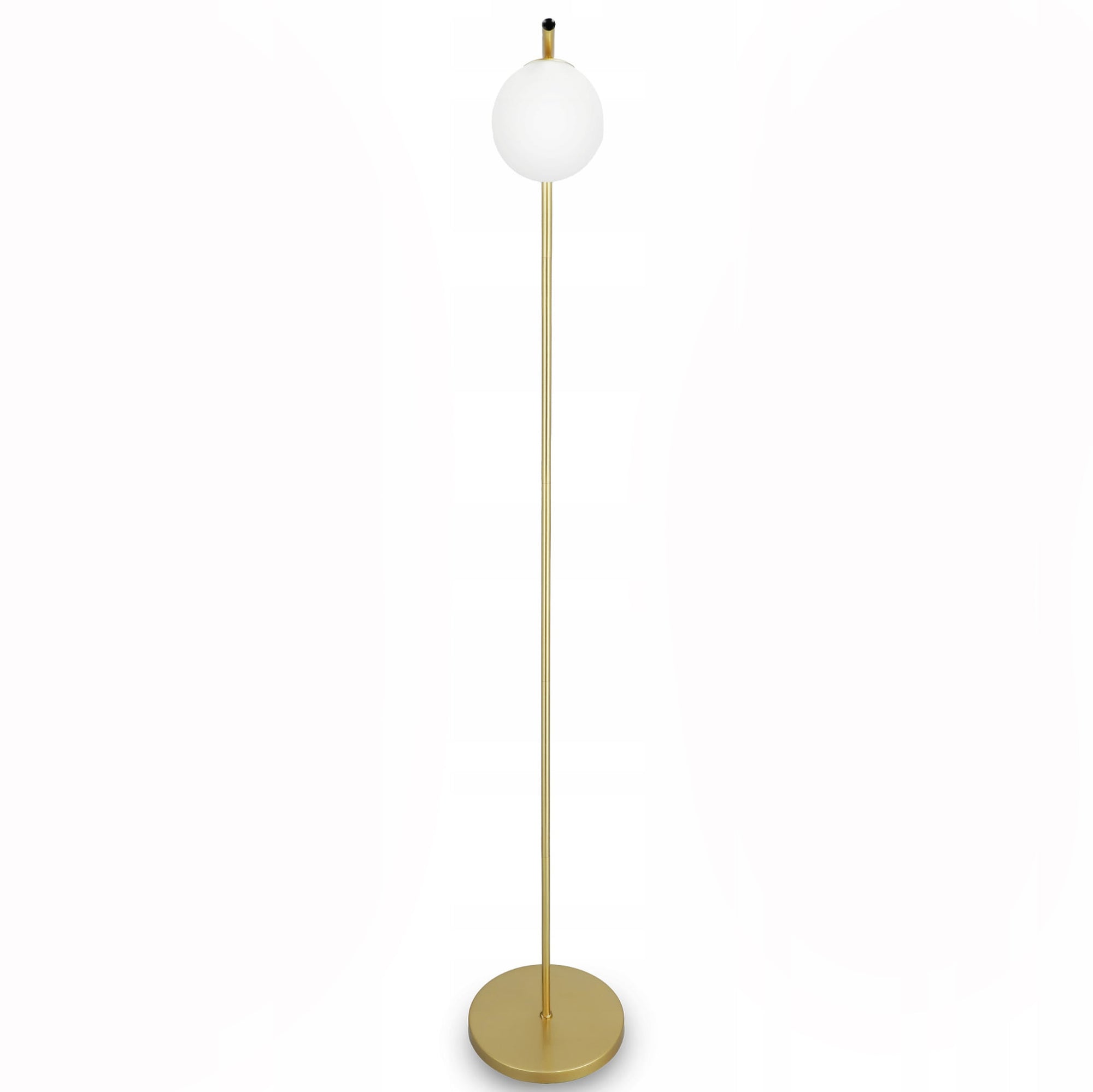 Lampa podłogowa z kulą Orbitella