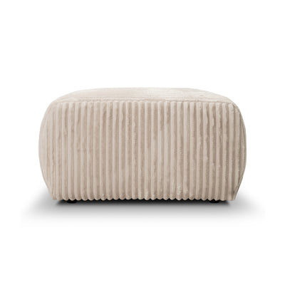 Pufa tapicerowana 82x41 w stylu vintage | ALLORO