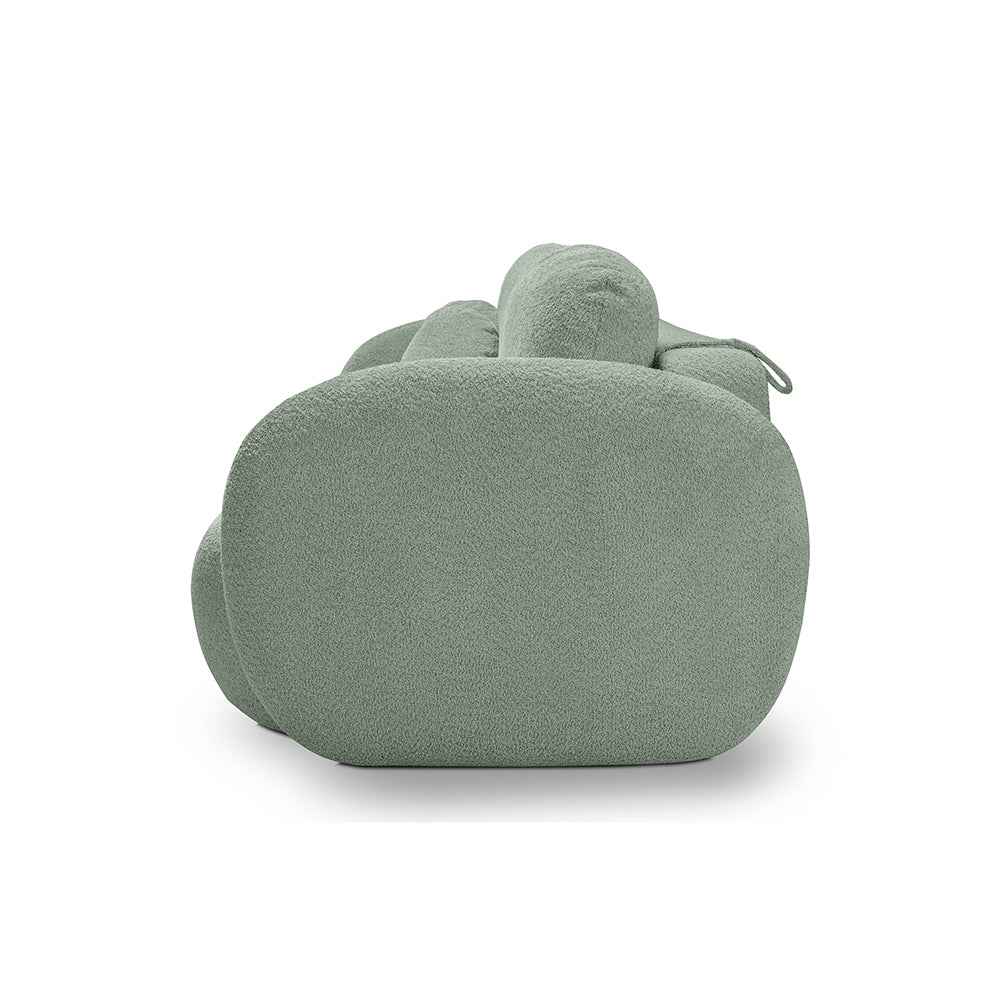 Sofa z funkcją spania 142x200 w stylu nowoczesnym, tkanina Abriamo | OLEMO
