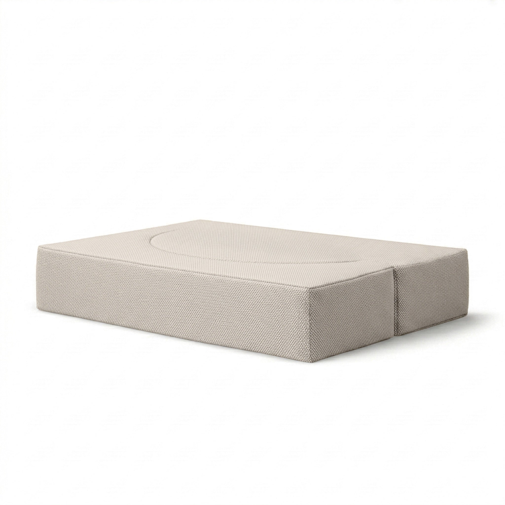 Sofa ogrodowa piankowa 200x100x70 cm w stylu japandi, tkanina outdoorowa Harris | Lunaria