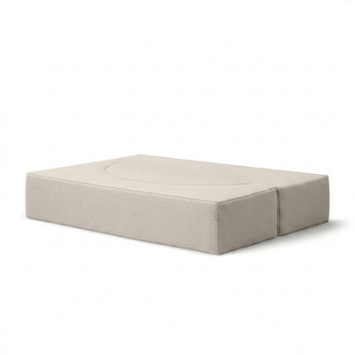 Sofa ogrodowa piankowa 200x100x70 cm w stylu japandi, tkanina outdoorowa Harris | Lunaria