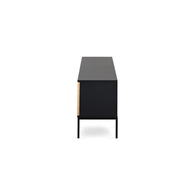 Szafka RTV pod telewizor 154x56 w stylu nowoczesnym | Lampy