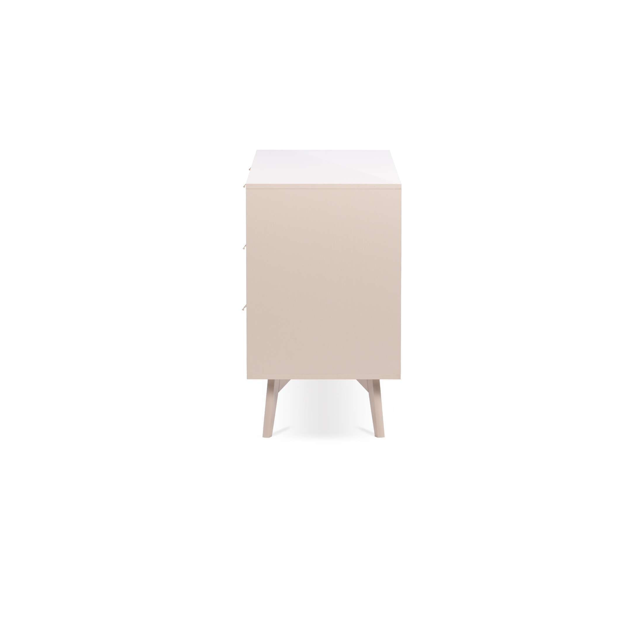 Komoda z szufladami 106x80 w stylu japandi | Mandala