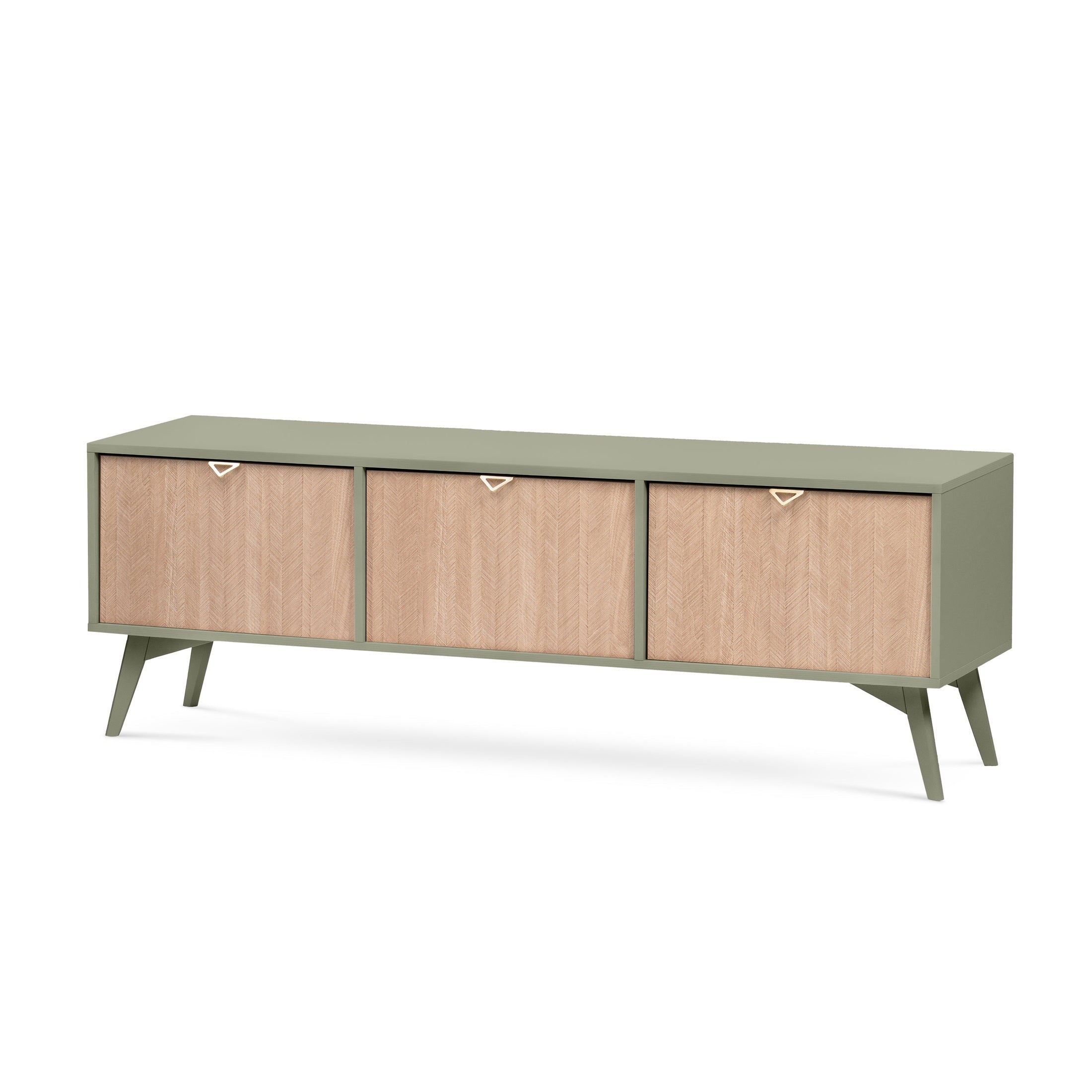 Szafka RTV 158x52 w stylu boho | Mandala Eukaliptus