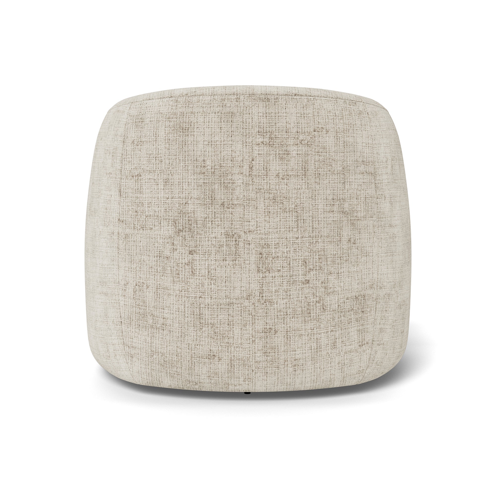 Fotel obrotowy z miękkim siedziskiem w stylu nowoczesnym - tapicerowany, otulająca forma | Setum