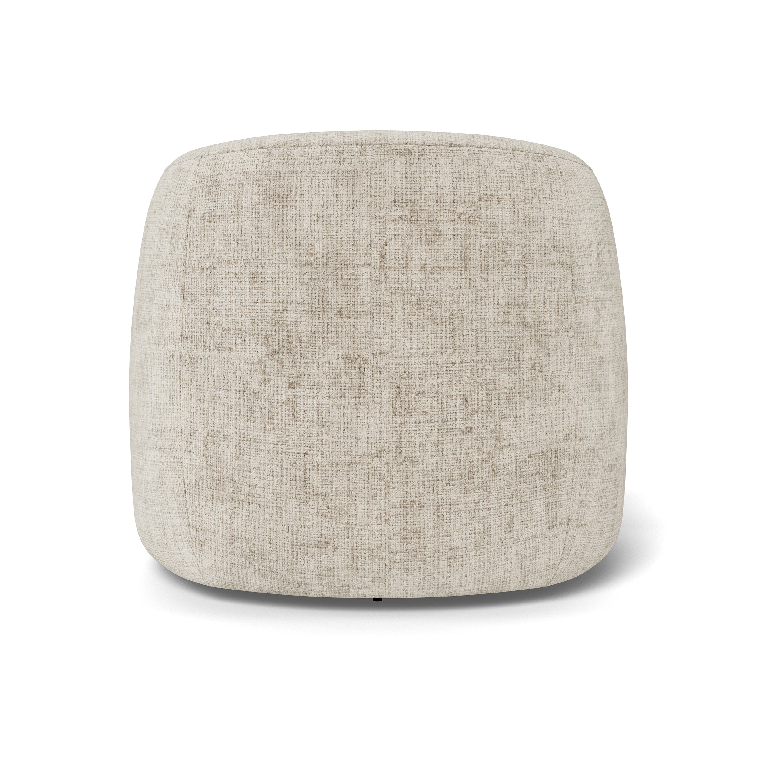 Fotel obrotowy z miękkim siedziskiem w stylu nowoczesnym - tapicerowany, otulająca forma | Setum