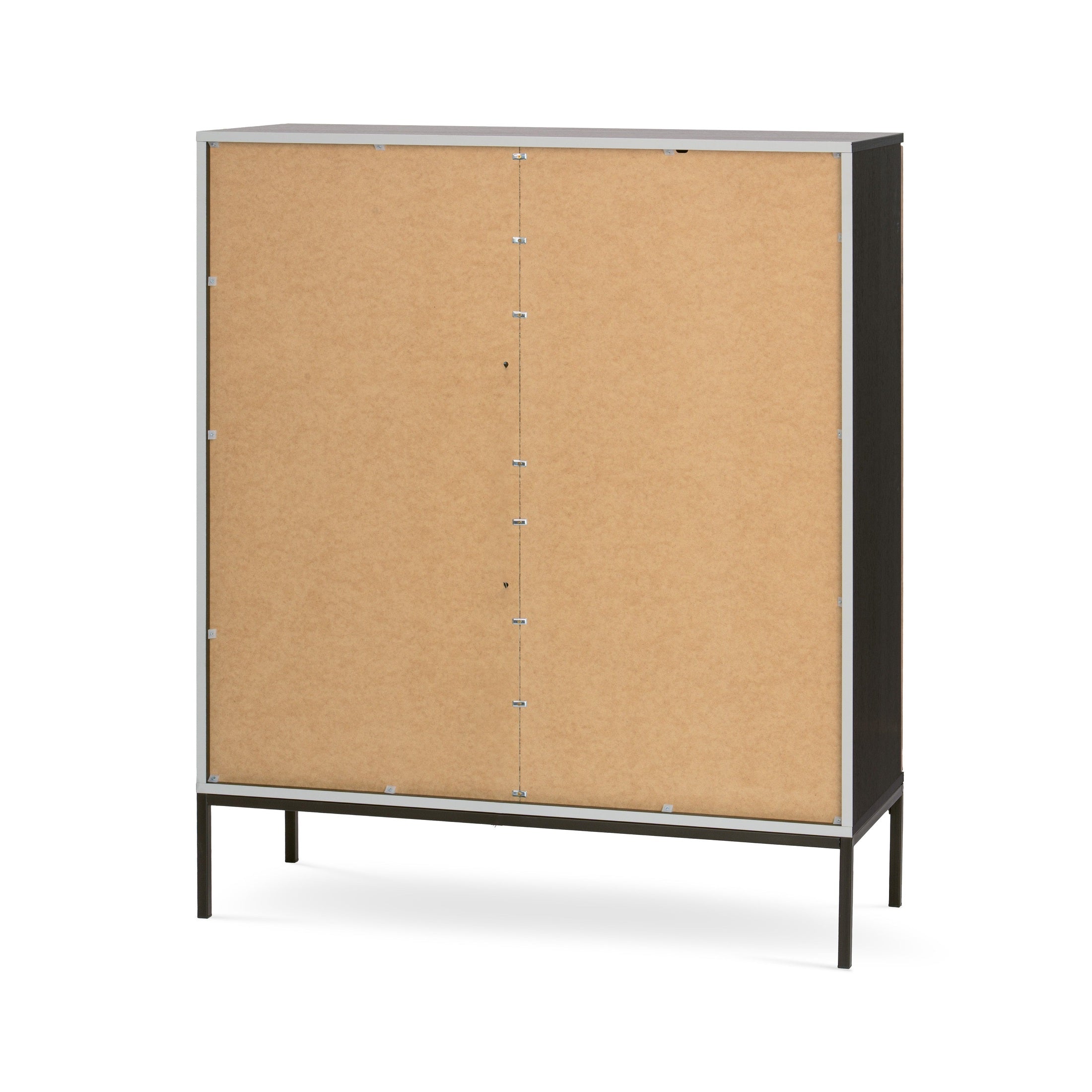 Komoda z drzwiami i szufladą 104x126 w stylu loft | Lampy