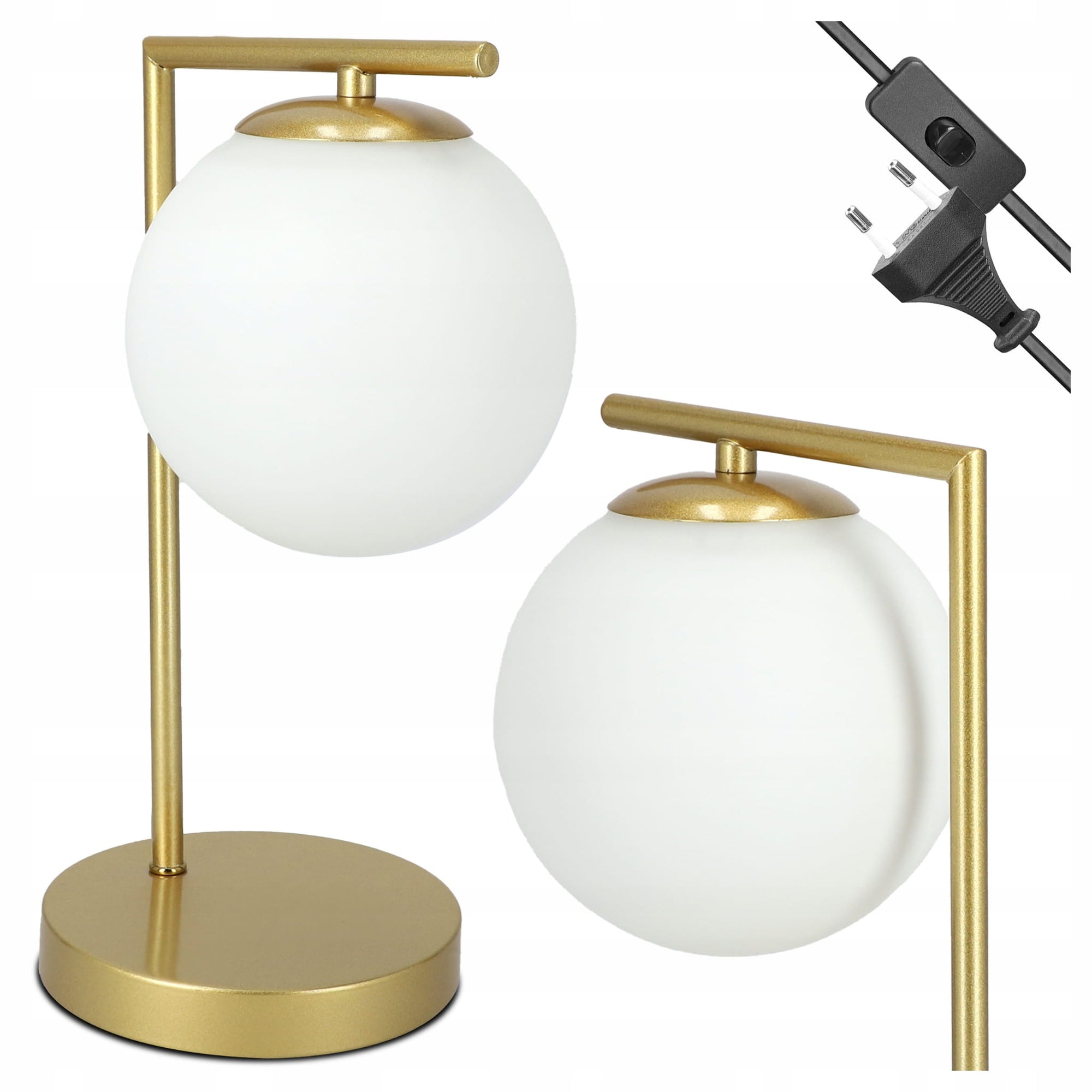 Lampka biurkowa z kulą Orbitella