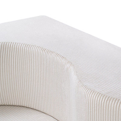 Sofa piankowa wolnostojąca 200 cm z funkcją spania w stylu japandi | Kamelia