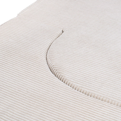 Sofa piankowa wolnostojąca 200 cm z funkcją spania w stylu japandi | Kamelia