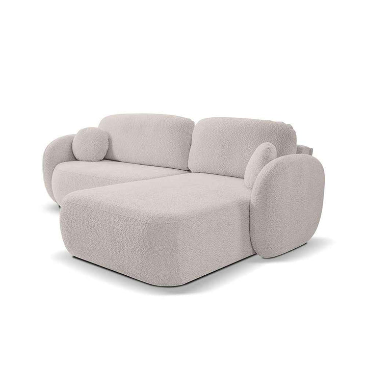 Narożnik z funkcją spania OLEMO Abriamo Popiel Kwarcowy (ABRIAMO 02)