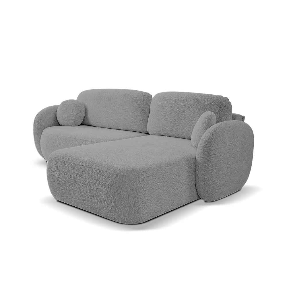 Narożnik z funkcją spania OLEMO Abriamo Księżycowy Grafit (ABRIAMO 07)