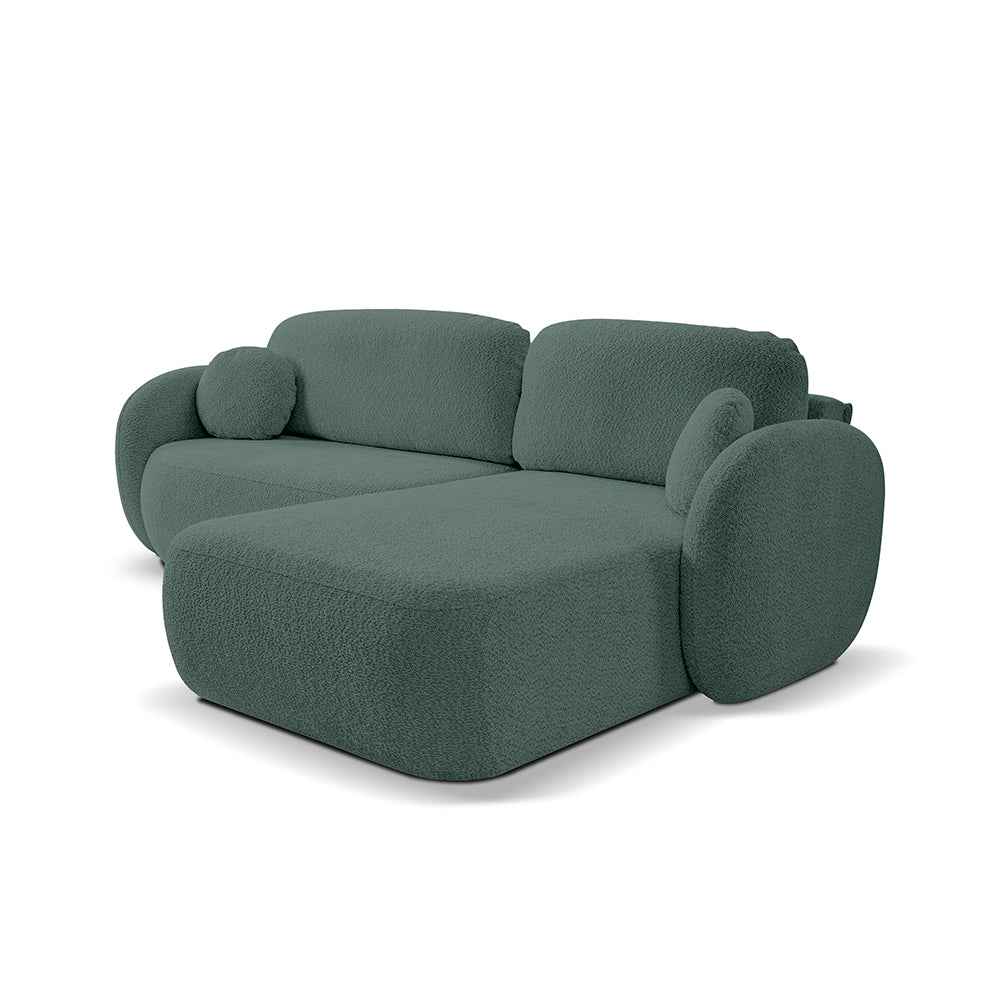 Narożnik z funkcją spania OLEMO Abriamo Leśna Głębia (ABRIAMO 09)