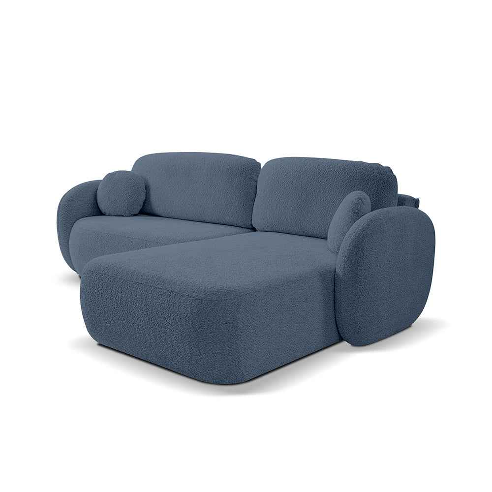 Narożnik z funkcją spania OLEMO Abriamo Kobaltowy Cień (ABRIAMO 14)