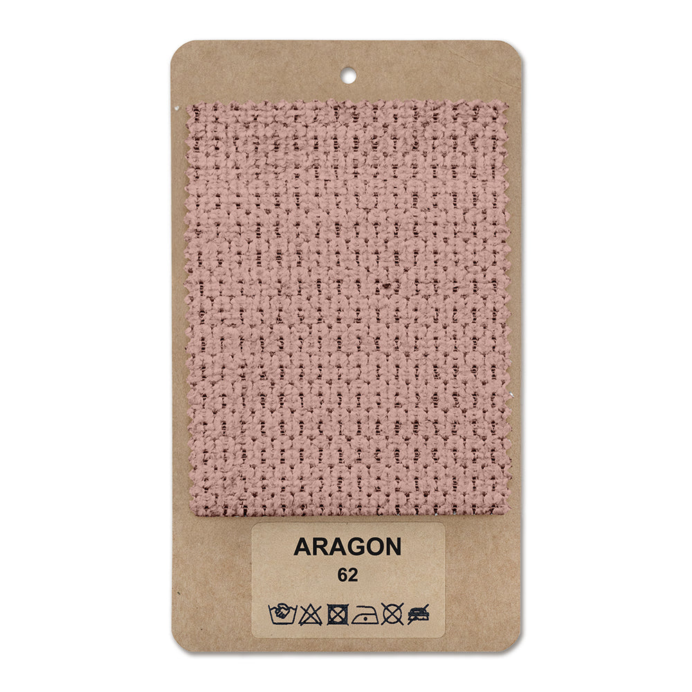 Próbnik tkanin ARAGON Różany Beż (ARAGON 62)
