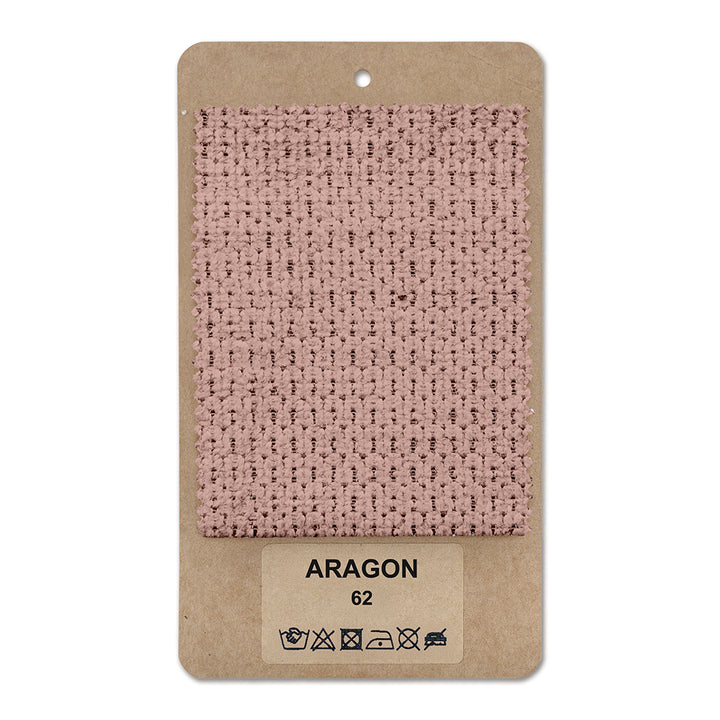 Próbnik tkanin ARAGON Różany Beż (ARAGON 62)