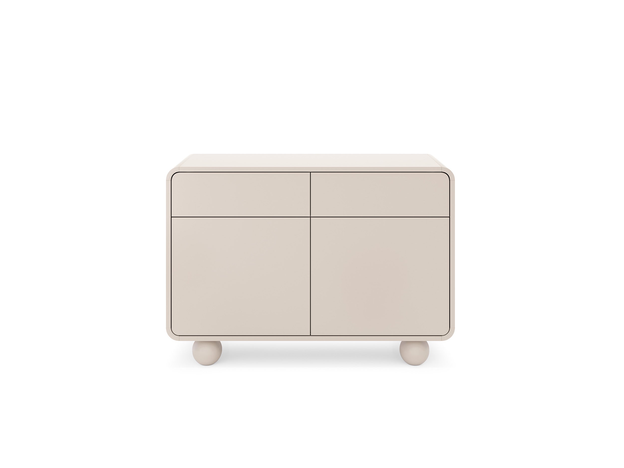 Komoda 108x75 w stylu japandi | Ballo
