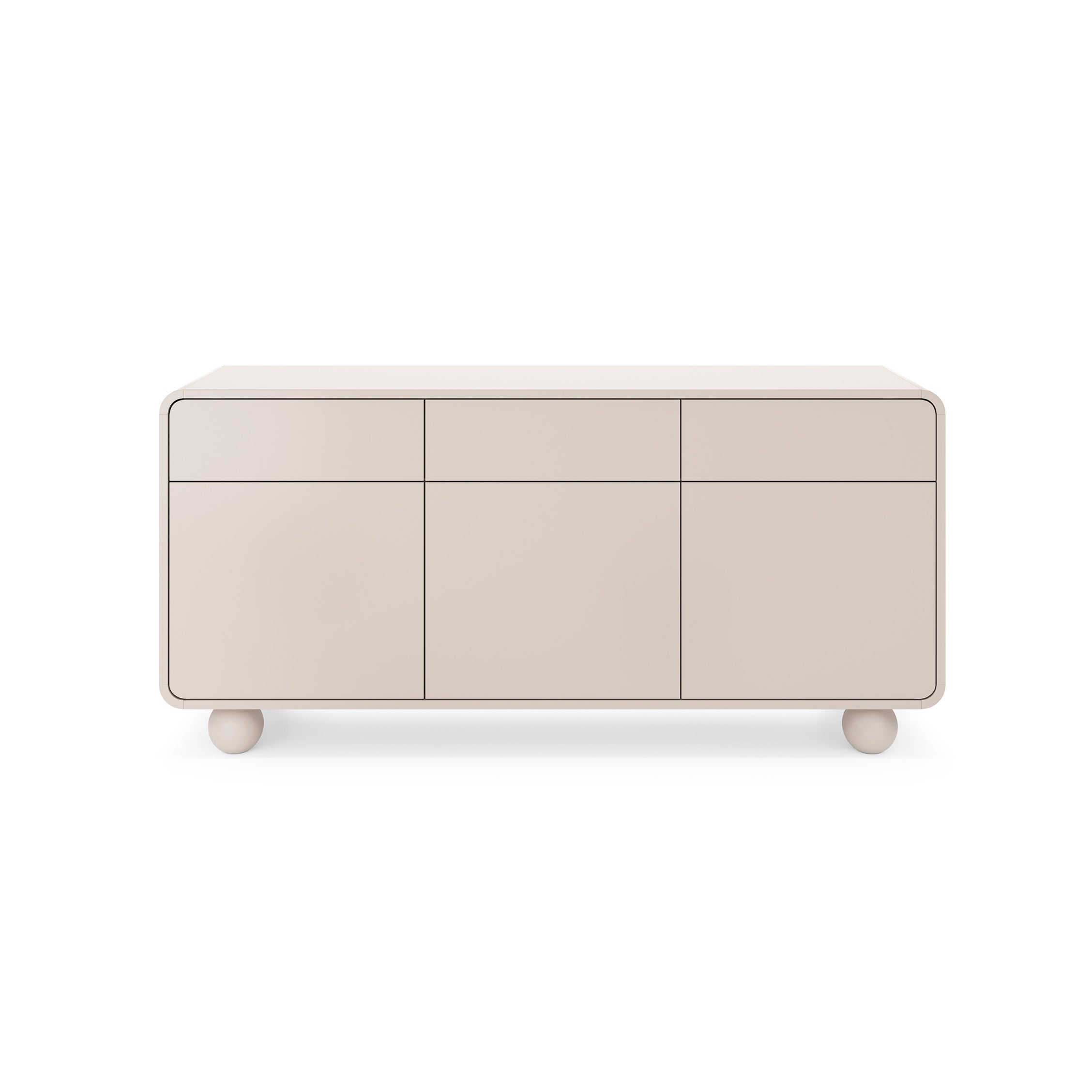 Komoda 160x75 w stylu japandi | Ballo